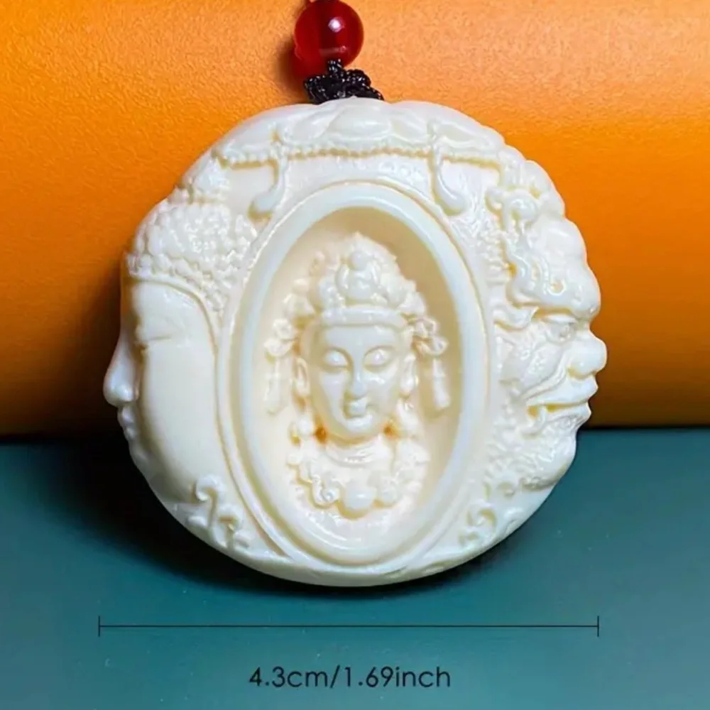 Carved necklace